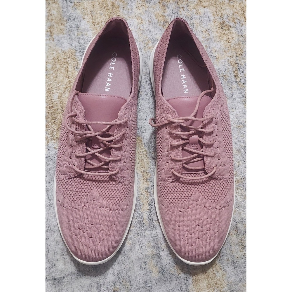 $160 Cole Haan Women's Pink ZeroGrand Meritt Stitchlite™ Oxfords Size 10B W30721